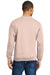 Jerzees Mens NuBlend Fleece Crewneck Sweatshirt Blush Pink Back