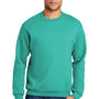 Jerzees Mens NuBlend Fleece Crewneck Sweatshirt - Cool Mint