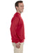 Jerzees 562 Mens NuBlend Fleece Crewneck Sweatshirt Red Side