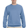 Jerzees Mens NuBlend Fleece Crewneck Sweatshirt - Light Blue