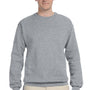 Jerzees Mens NuBlend Fleece Crewneck Sweatshirt - Oxford Grey