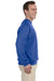 Jerzees 562 Mens NuBlend Fleece Crewneck Sweatshirt Royal Blue Side