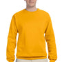 Jerzees Mens NuBlend Fleece Crewneck Sweatshirt - Gold