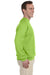 Jerzees 562 Mens NuBlend Fleece Crewneck Sweatshirt Neon Green Side