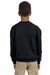 Jerzees 562B Youth NuBlend Fleece Crewneck Sweatshirt Black Back