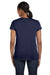 Hanes 5680 Womens ComfortSoft Short Sleeve Crewneck T-Shirt Navy Blue Back