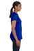 Hanes 5680 Womens ComfortSoft Short Sleeve Crewneck T-Shirt Royal Blue Side