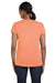 Hanes 5680 Womens ComfortSoft Short Sleeve Crewneck T-Shirt Candy Orange Back
