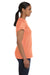 Hanes 5680 Womens ComfortSoft Short Sleeve Crewneck T-Shirt Candy Orange Side