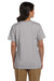 Hanes 5780 Womens ComfortSoft Short Sleeve V-Neck T-Shirt Light Steel Grey Back