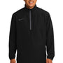 Nike Mens 1/4 Zip Wind Jacket - Black - Closeout