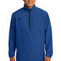 Nike Mens 1/4 Zip Wind Jacket - Gym Blue - Closeout