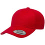Yupoong Mens Premium Snapback Hat - Red