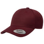 Yupoong Mens Premium Snapback Hat - Maroon