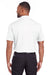 Puma 596799 Mens Icon Performance Moisture Wicking Short Sleeve Polo Shirt White Back