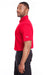 Puma 596799 Mens Icon Performance Moisture Wicking Short Sleeve Polo Shirt Red Side