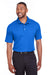 Puma 596799 Mens Icon Performance Moisture Wicking Short Sleeve Polo Shirt Royal Blue Front