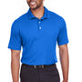 Puma Mens Icon Performance Moisture Wicking Short Sleeve Polo Shirt - Lapis Blue