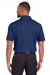 Puma 596799 Mens Icon Performance Moisture Wicking Short Sleeve Polo Shirt Navy Blue Back