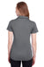 Puma 596800 Womens Icon Performance Moisture Wicking Short Sleeve Polo Shirt Grey Back