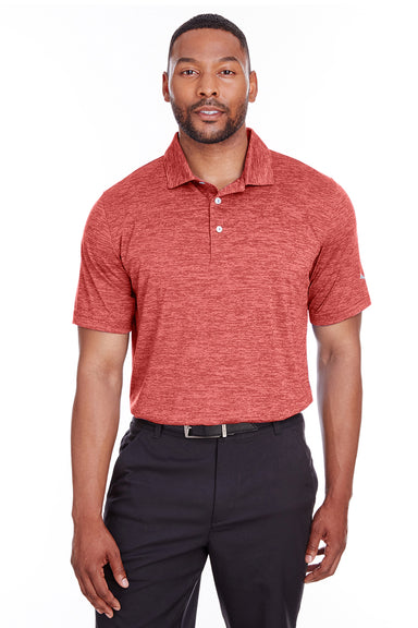 Puma 596801 Mens Icon Performance Moisture Wicking Short Sleeve Polo Shirt Red Front