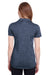 Puma 596802 Womens Icon Performance Moisture Wicking Short Sleeve Polo Shirt Navy Blue Back