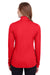 Puma 596803 Womens Icon Performance Moisture Wicking Full Zip Sweatshirt Red Back