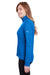 Puma 596803 Womens Icon Performance Moisture Wicking Full Zip Sweatshirt Royal Blue Side