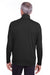 Puma 596807 Mens Icon Performance Moisture Wicking 1/4 Zip Sweatshirt Black Back