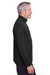 Puma 596807 Mens Icon Performance Moisture Wicking 1/4 Zip Sweatshirt Black Side
