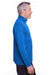 Puma 596807 Mens Icon Performance Moisture Wicking 1/4 Zip Sweatshirt Royal Blue Side