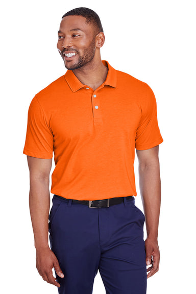 Puma 596920 Mens Fusion Performance Moisture Wicking Short Sleeve Polo Shirt Orange Front