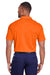 Puma 596920 Mens Fusion Performance Moisture Wicking Short Sleeve Polo Shirt Orange Back