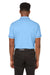 Puma 599117 Mens Cloudspun Monarch Short Sleeve Polo Shirt Heather Placid Blue/Navy Blue Back