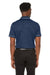Puma 599117 Mens Cloudspun Monarch Short Sleeve Polo Shirt Heather Navy Blue/High Rise Grey Back