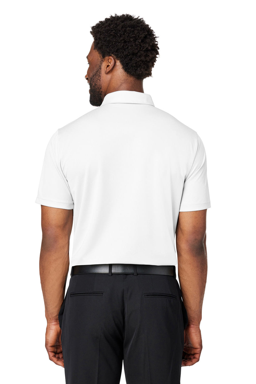 Puma 599120 Mens Gamer Short Sleeve Polo Shirt Bright White Back