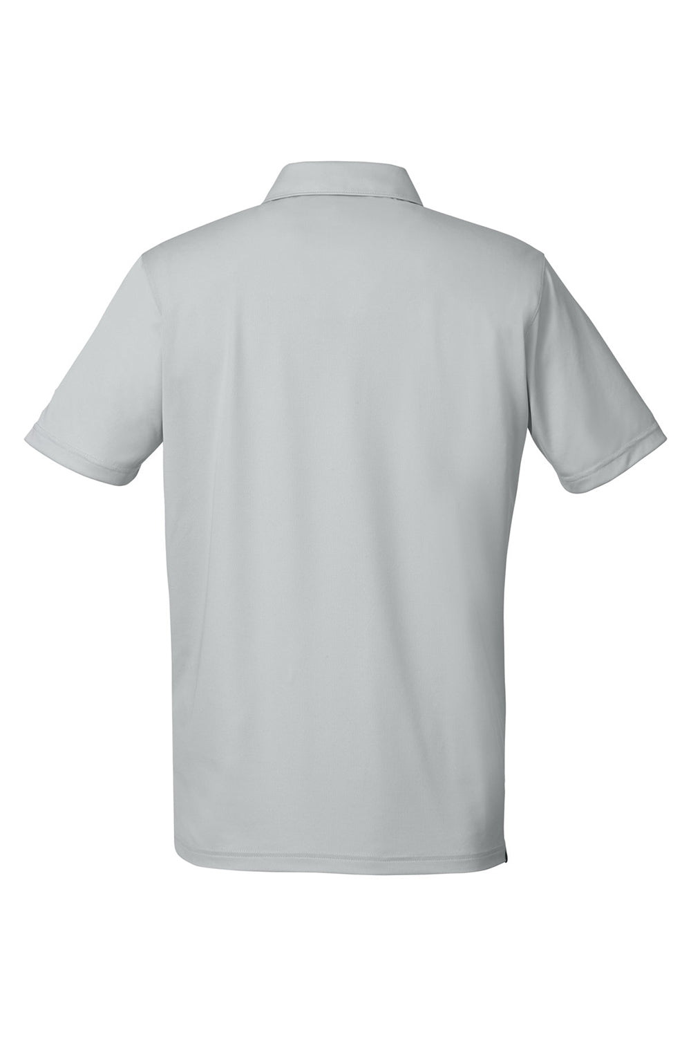 Puma 599120 Mens Gamer Short Sleeve Polo Shirt High Rise Grey Flat Back