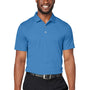 Puma Mens Gamer Moisture Wicking Short Sleeve Polo Shirt - Bright Cobalt Blue - NEW