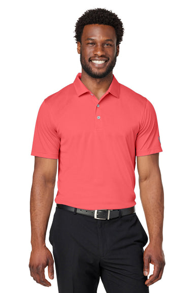 Puma 599120 Mens Gamer Short Sleeve Polo Shirt Hot Coral Front