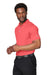 Puma 599120 Mens Gamer Short Sleeve Polo Shirt Hot Coral 3Q