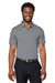 Puma 599120 Mens Gamer Short Sleeve Polo Shirt Quiet Shade Grey Front