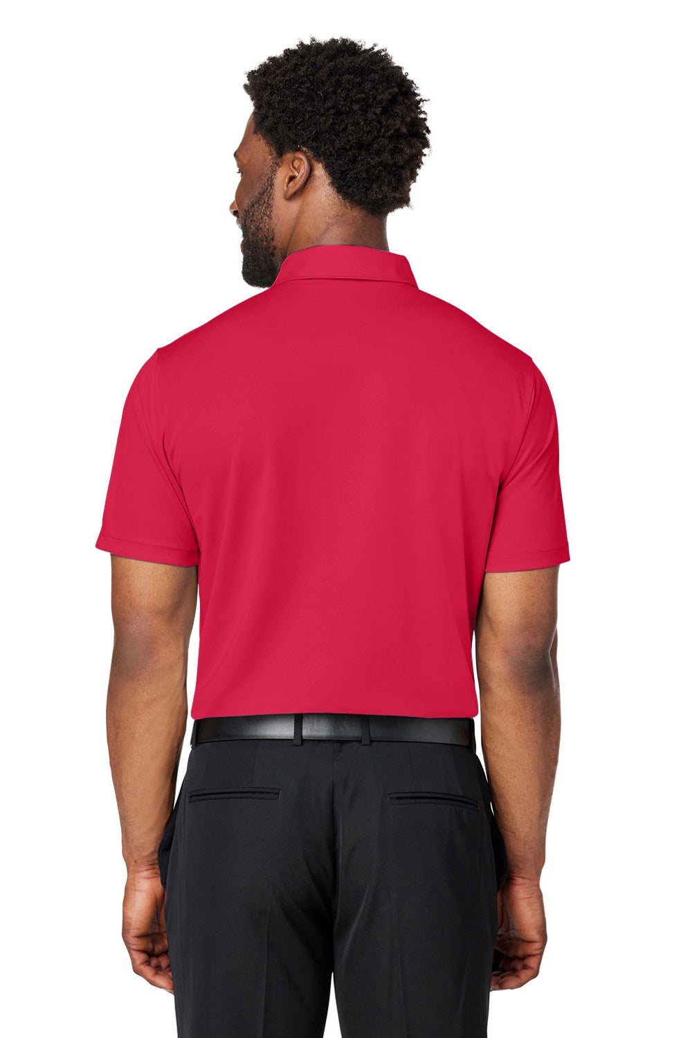 Puma 599120 Mens Gamer Short Sleeve Polo Shirt Ski Patrol Red Back