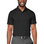 Puma Mens Gamer Moisture Wicking Short Sleeve Polo Shirt - Black