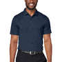 Puma Mens Gamer Moisture Wicking Short Sleeve Polo Shirt - Navy Blue
