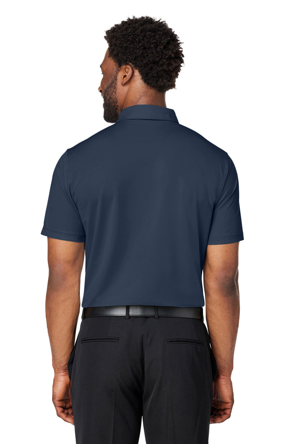 Puma 599120 Mens Gamer Short Sleeve Polo Shirt Navy Blue Back
