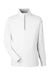 Puma 599127 Mens Gamer 1/4 Zip Sweatshirt Bright White Flat Front