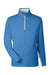 Puma 599127 Mens Gamer 1/4 Zip Sweatshirt Bright Cobalt Blue Flat Front