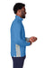 Puma 599127 Mens Gamer 1/4 Zip Sweatshirt Bright Cobalt Blue Side