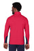 Puma 599127 Mens Gamer 1/4 Zip Sweatshirt Ski Patrol Red Back