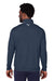 Puma 599129 Mens Cloudspun 1/4 Zip Sweatshirt Navy Blue/Bright White Back
